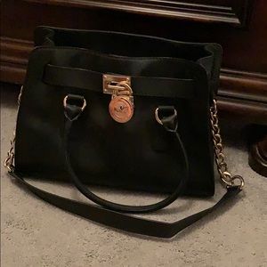 Michael Kors Black leather bag